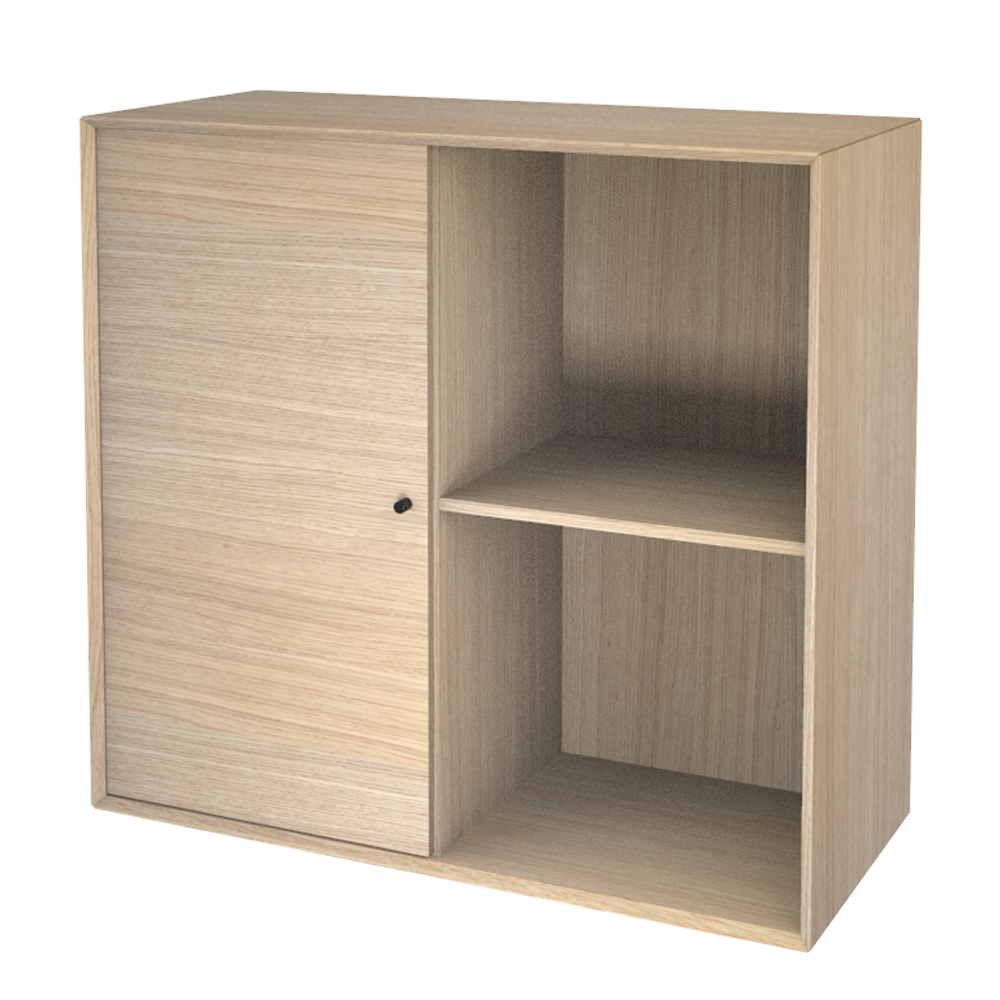 Se The Wood Box 71 Hvidolieret eg med 1 dør venstre hos Storage And Shelves